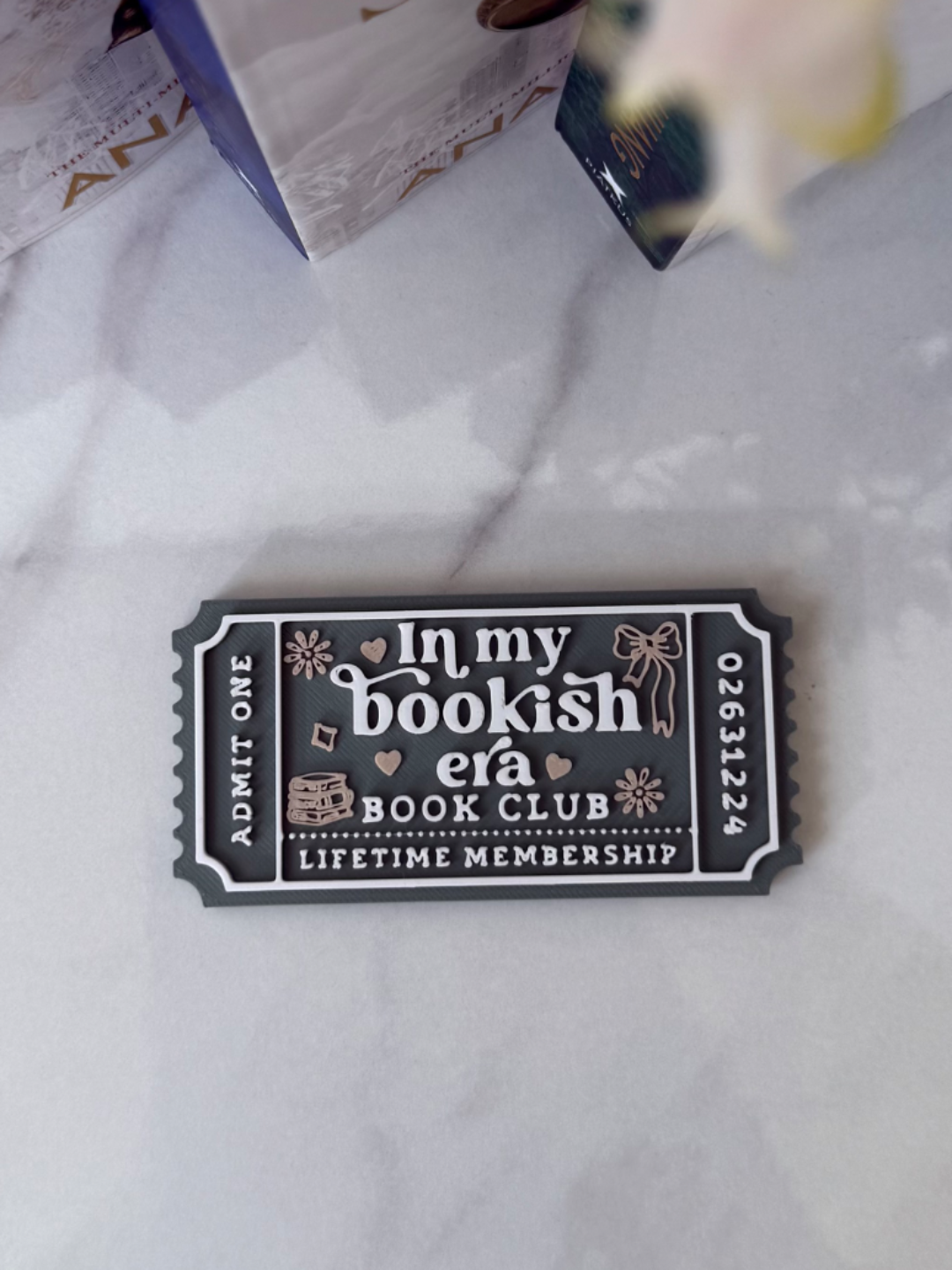 One Admit Ticket Display