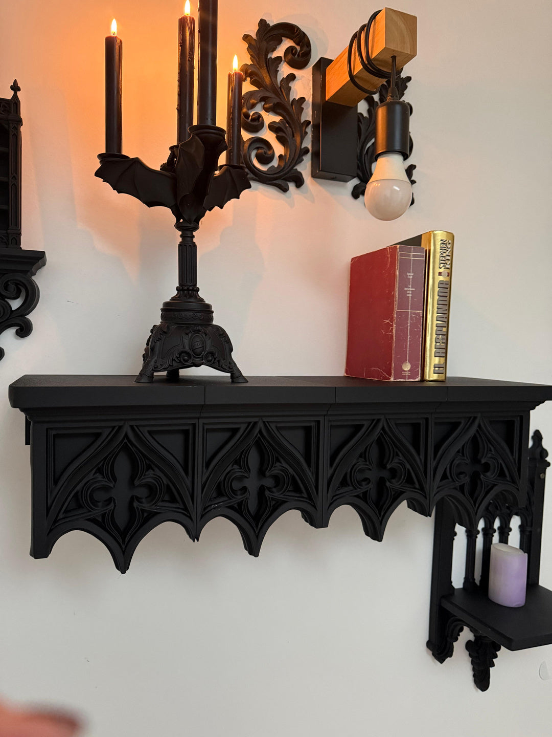 XL Gothic Vintage Single Wall Self