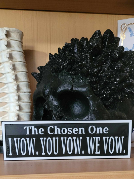 I Vow. You Vow. We Vow.