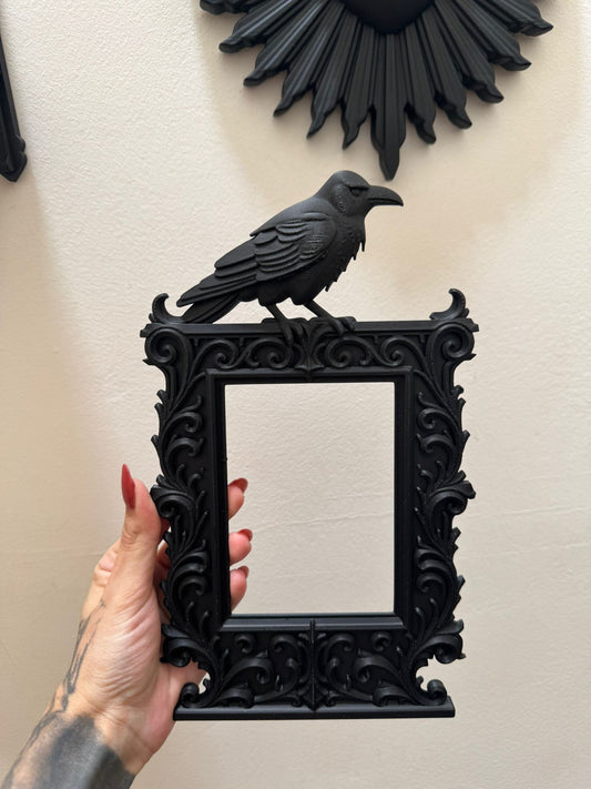 Decorative Raven Wall Frame
