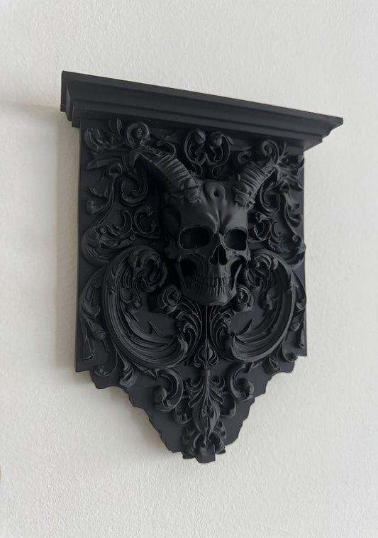 Mini Skull wall "Shelf" Display