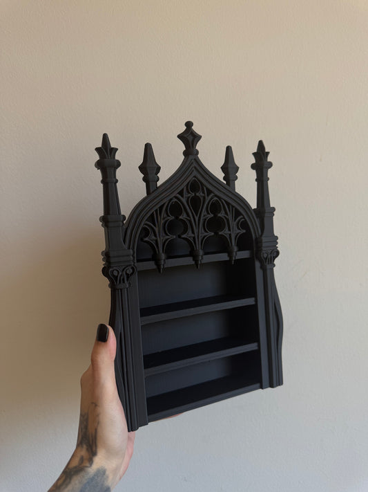 Mini Gothic Cathedral Self - Book Shelf Decor